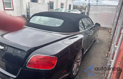 2013 Bentley Continental Gtc V8 from USA, damaged, VIN SCBGT3ZA6DC086067